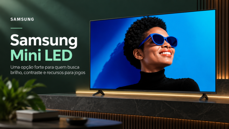 TV Samsung M75 Mini LED 4K de 50 polegadas: conheça os recursos que fazem o modelo valer a pena